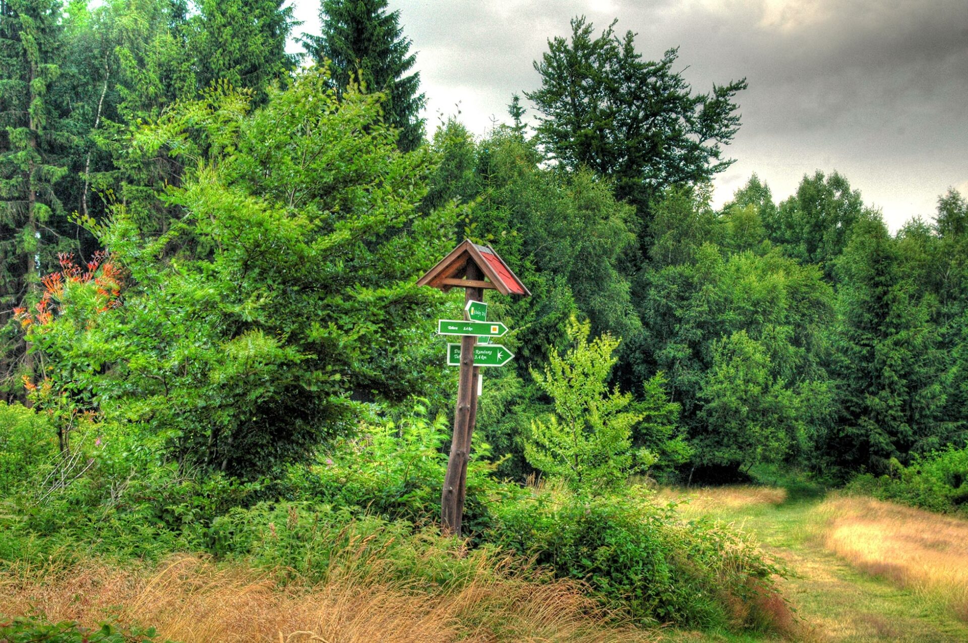 Hinweisschilder