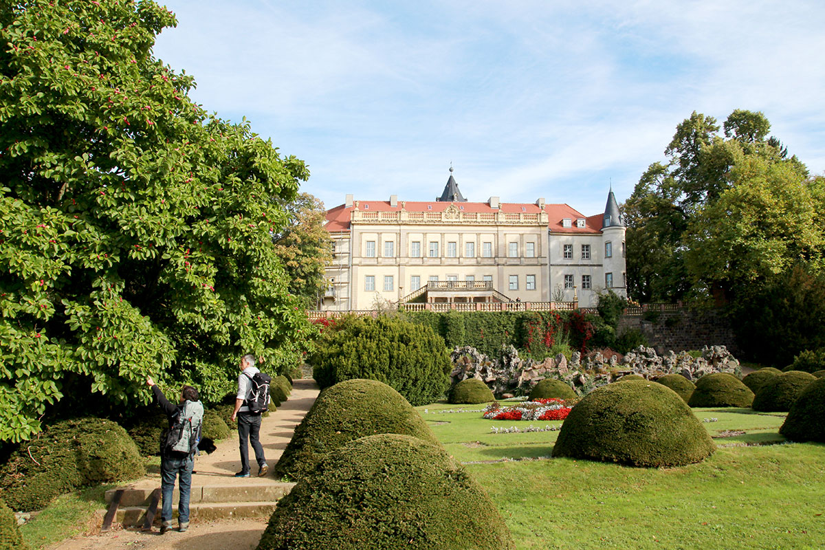 Schloss Wiesenburg, die dritte Burg auf dem Burgenwanderweg im Hohen Fläming