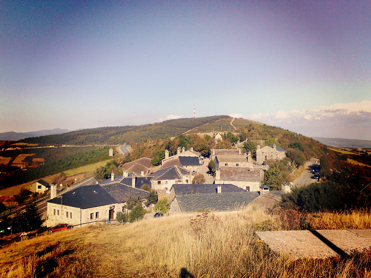 Verschlafen und gemütlich. Das Museumsdörfchen O Cebreiro.