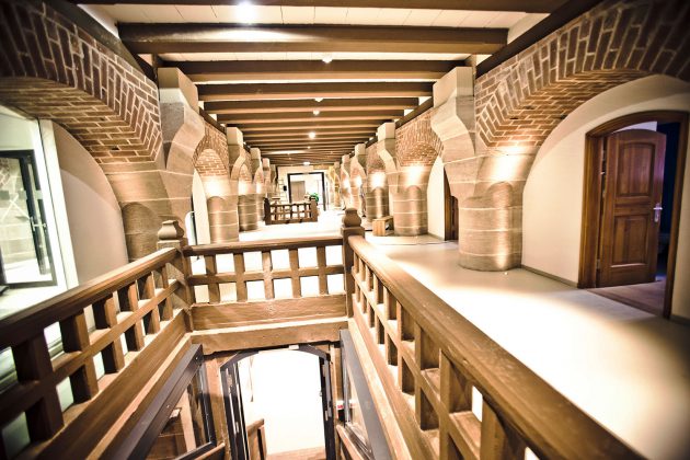 500 Jahre alte Kaiserburg: Kaiserstallung.