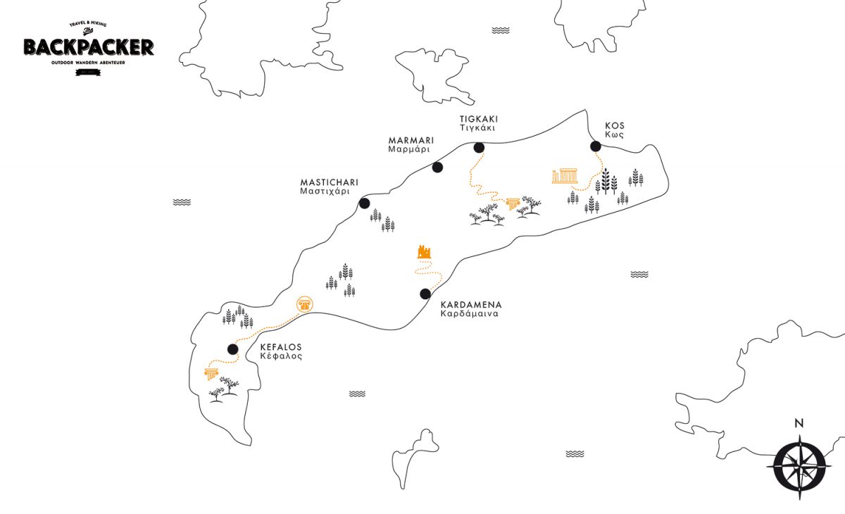 Die Insel Kos beherbergt so manche versteckte Sehenswürdigkeit.