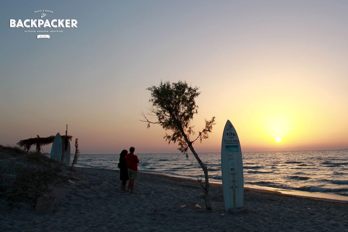 Der Sonnenuntergang auf Kos zählt zu den Highlights der Insel. Wie hier bei Tigaki.