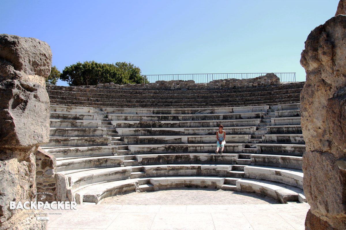 Amphitheater at its best: das Odeon von Kos.