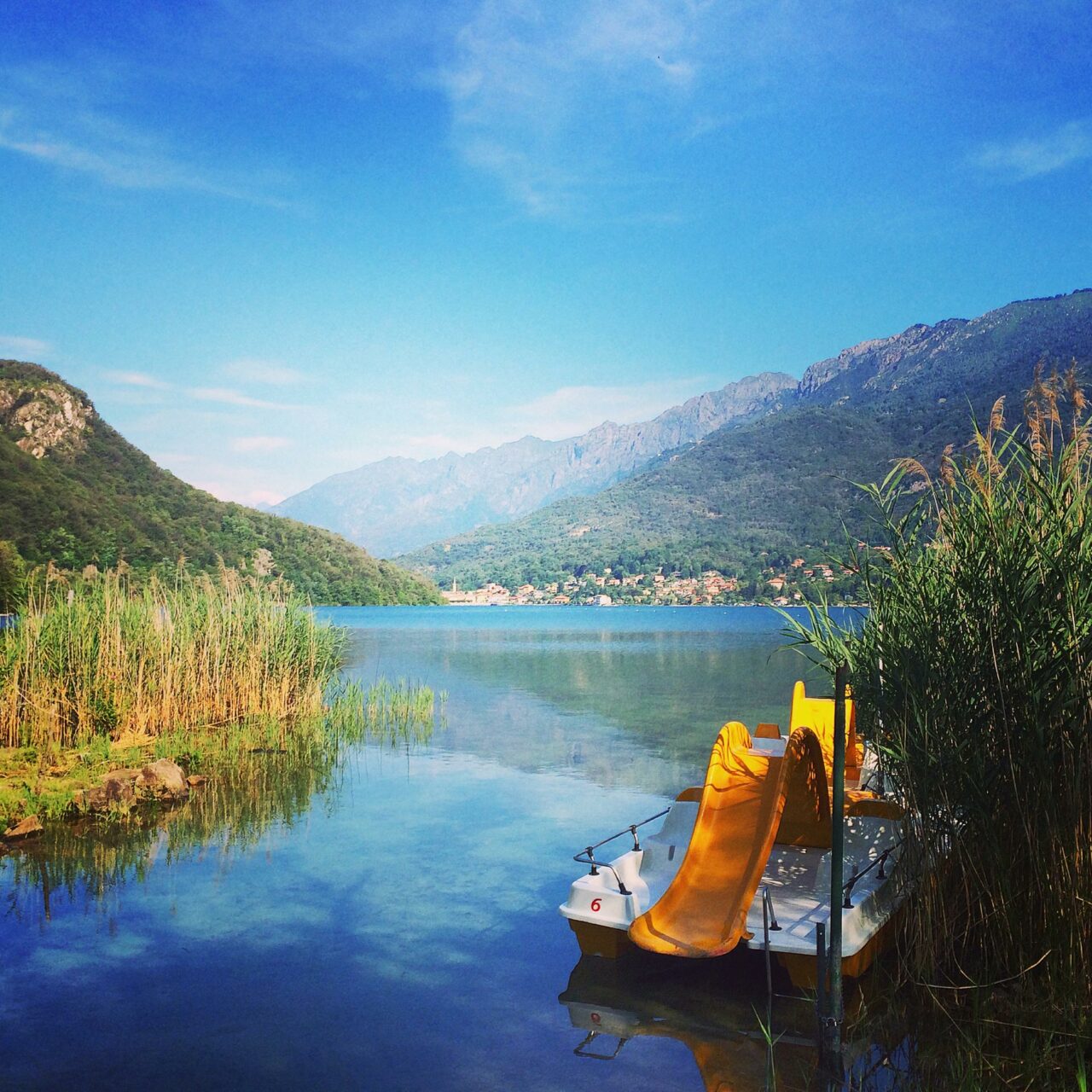 Badestelle am Lago Mergozzo