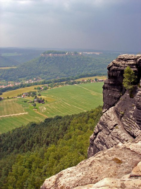 Aussicht vom Lilienstein