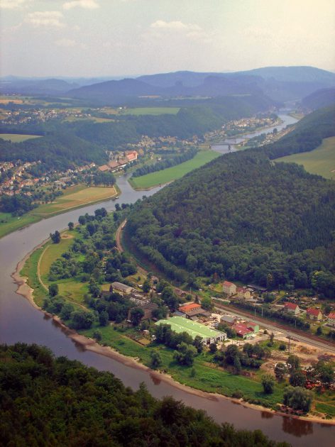Aussicht vom Lilienstein