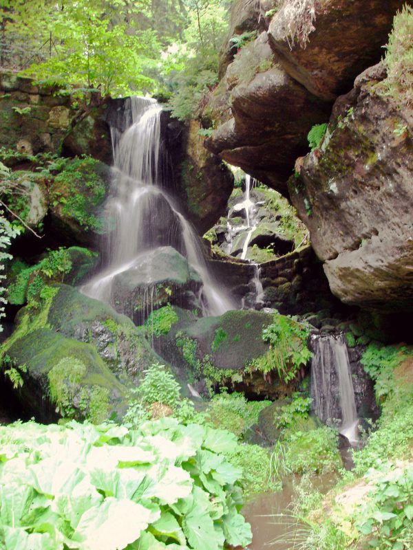 Der Lichtenhainer Wasserfall