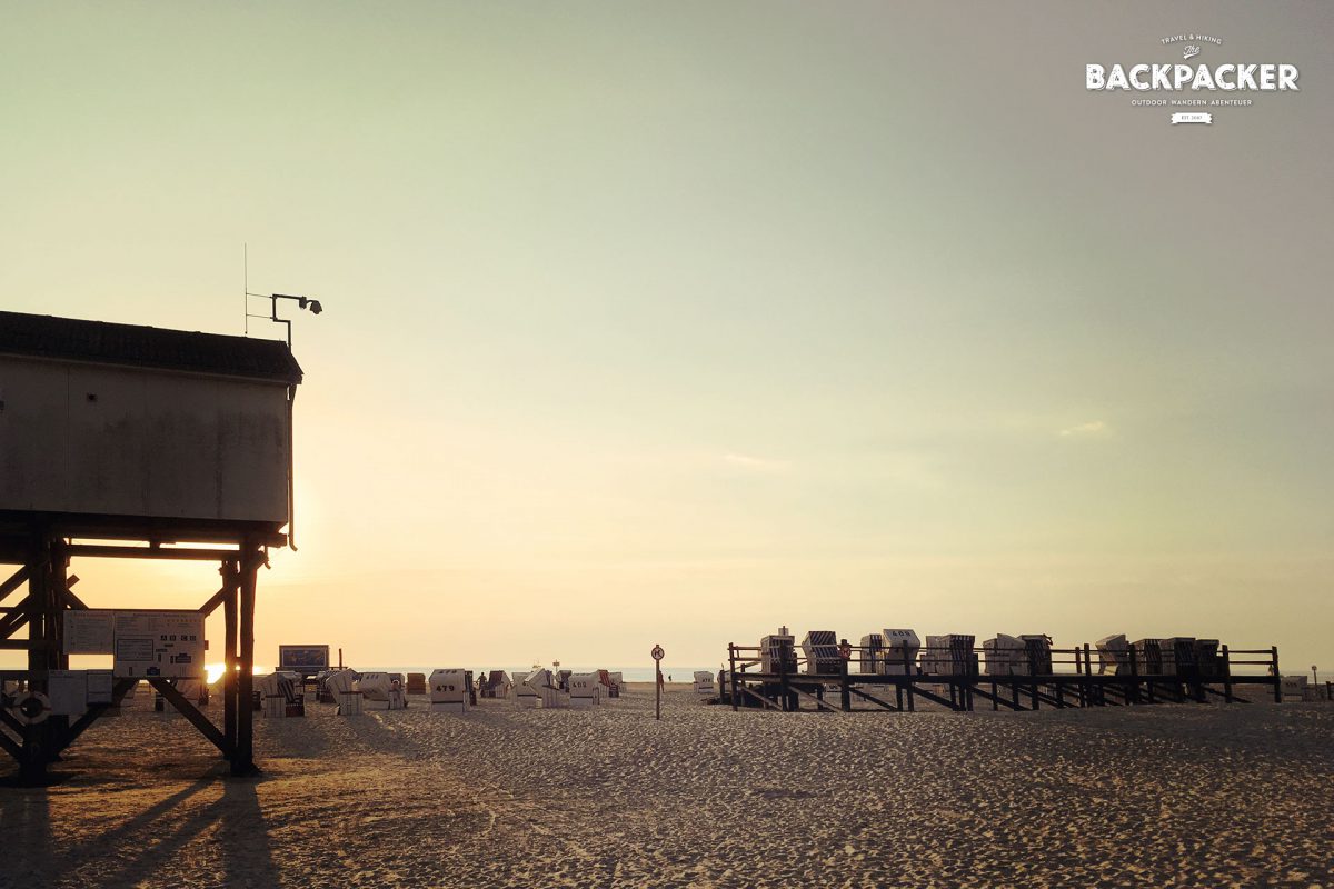 Sonnenuntergang an der Nordsee