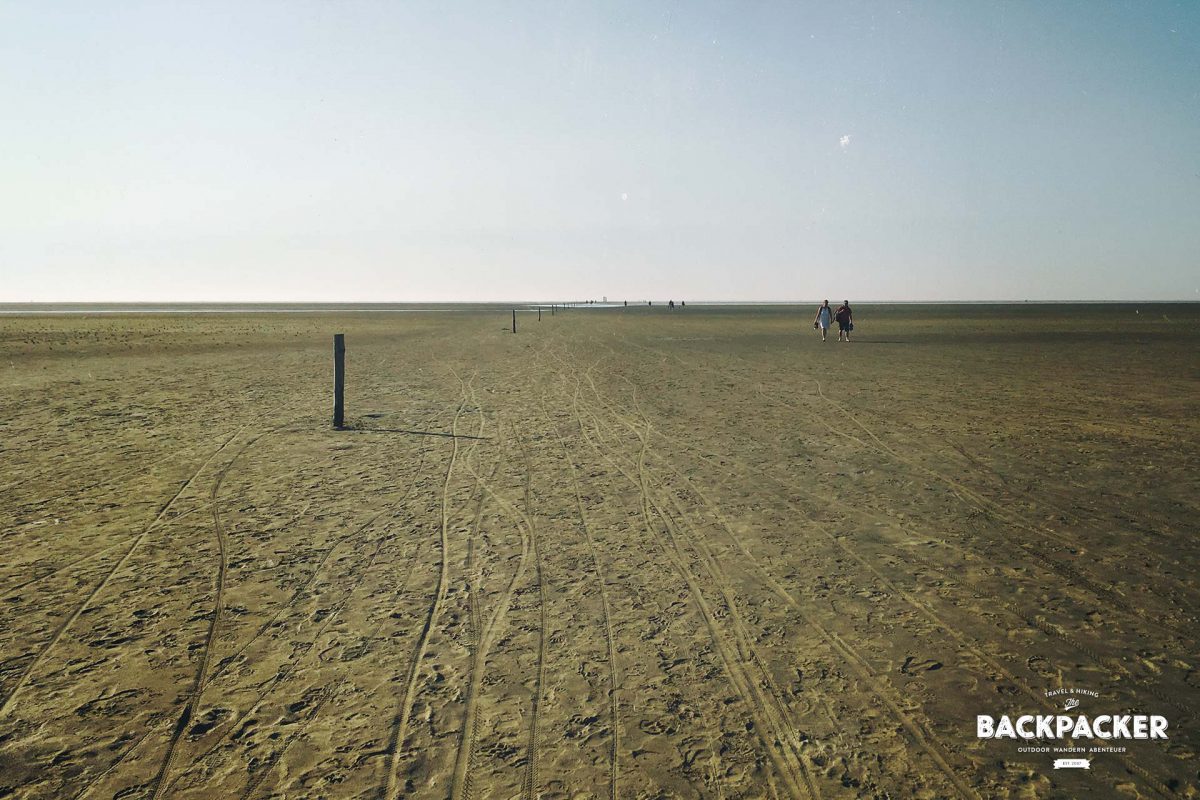 Auch zwei Kilometer später liegt das Meer noch in weiter Ferne.
