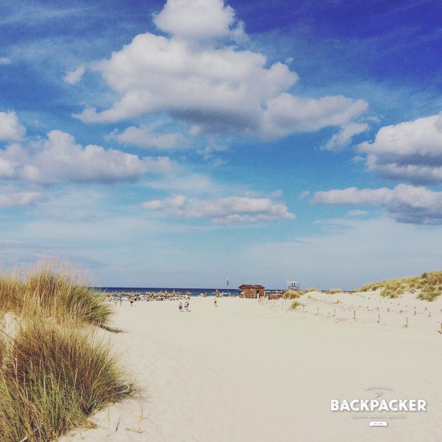 Der Strand Cala Mesquida im Norden der Insel