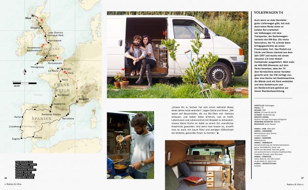 Familienfoto mit Van „Anatoli“, einem Volkswagen T4 von 1997 | © Gestalten Verlag