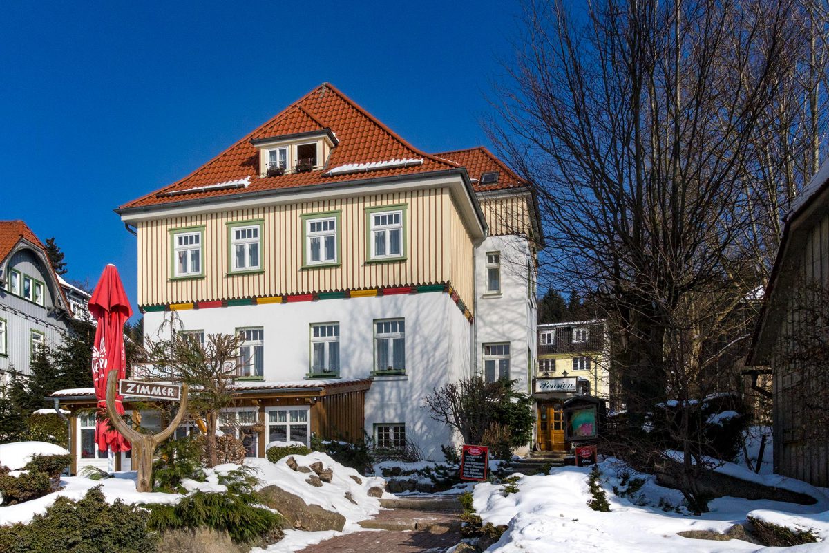 Mehr für ursprüngliche Gemüter als Spa-Verwöhnte: die Pension Andrä in Schierke