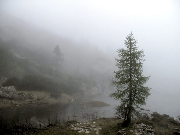 Caspar David Friedrich hätte bei diesem Anblick sicher seine helle Freude gehabt. Und nicht nur er. Als Freunde der Romantik wir natürlich auch.