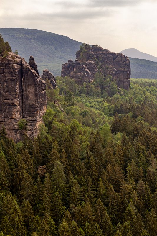 Kletterfelsen mit Ausblick