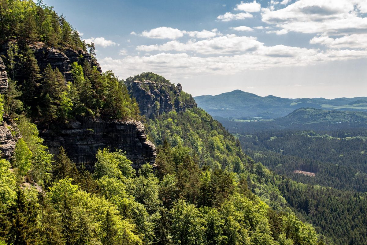 Auch die böhmische Schweiz weiß mit wilder unberührter Natur zu begeistern
