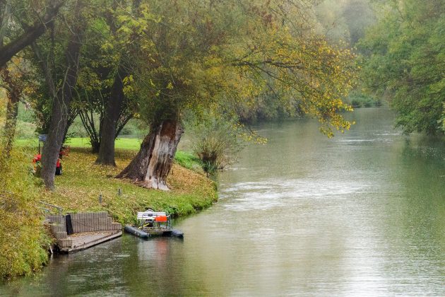 Diesmal von oben – Noch mehr Wasser für die Unstrut im Triasland.