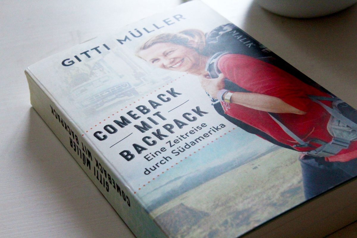 Cover des Buches „Comeback mit Backpack“ von Gitti Müller // © Malik, Pieper Verlag, 2017