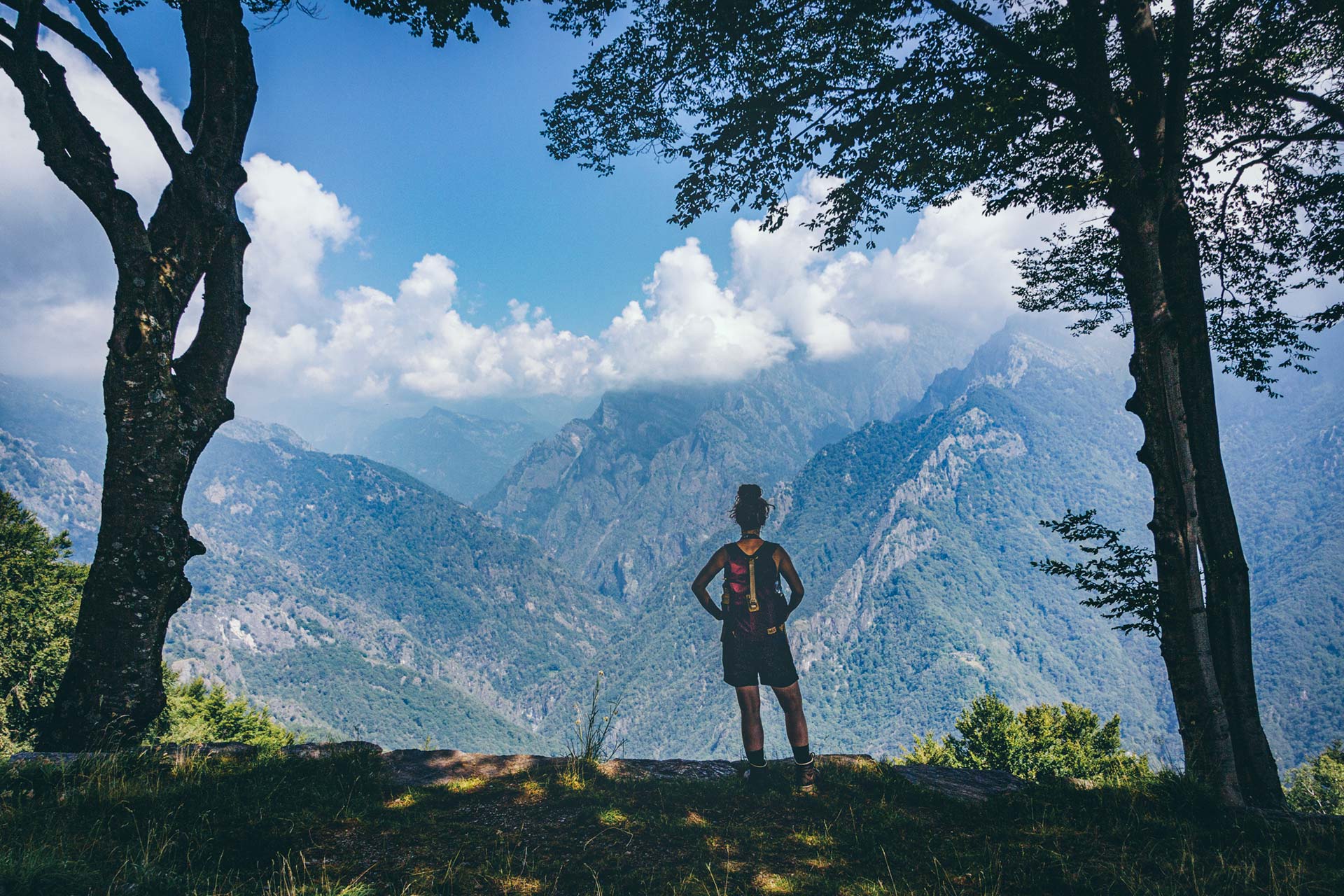 Im Nationalpark Val Grande, dem größten europäischen Schutzgebiet ohne Besiedlung innerhalb seiner Grenzen.