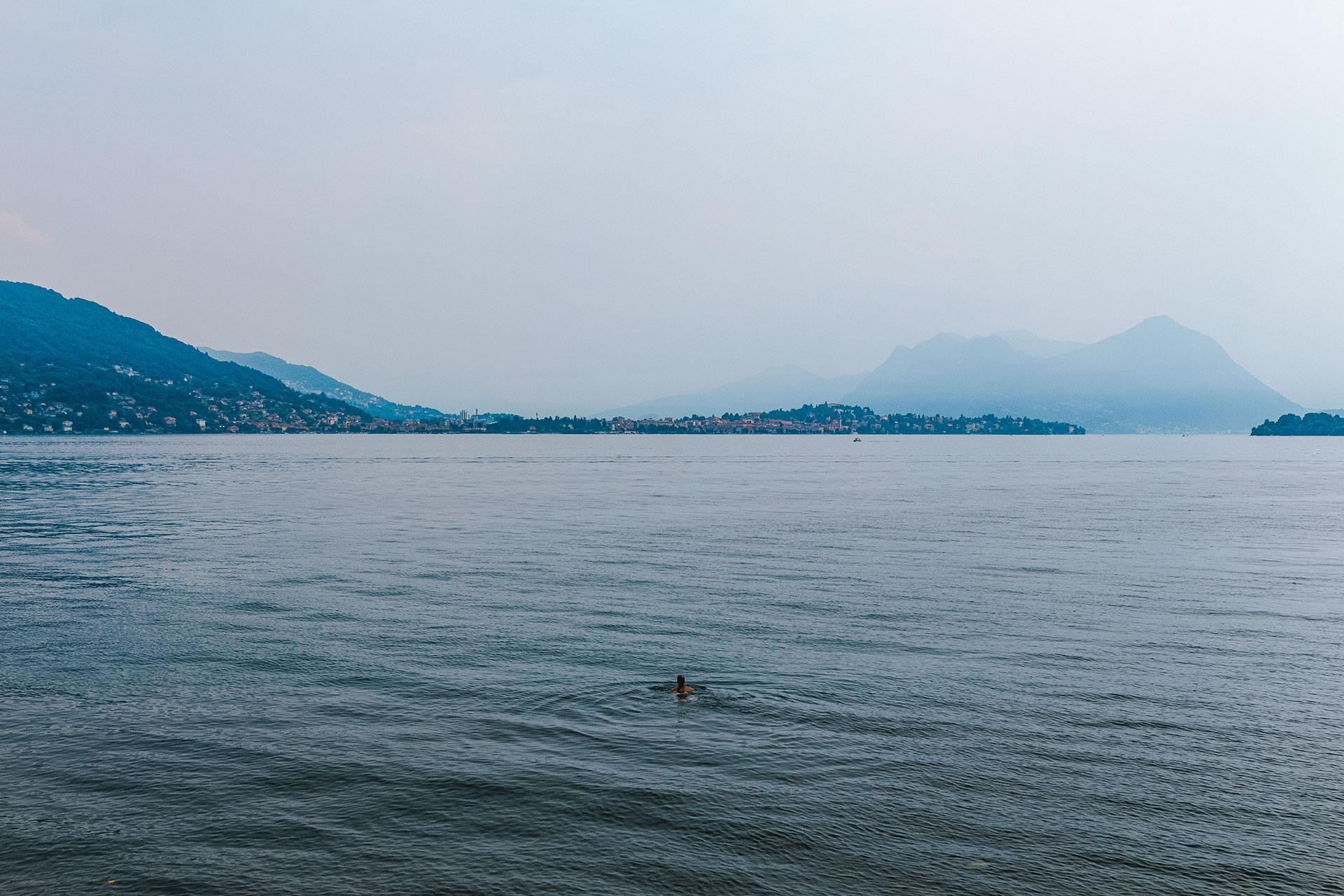 Das wohlverdiente Bad nach einem erlebnisreichen Tag ist an vielen Stellen rund um Baveno möglich